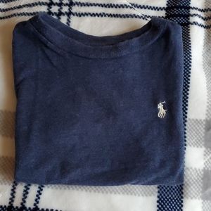 Polo Ralph Lauren blue tee Shirt boy 3t